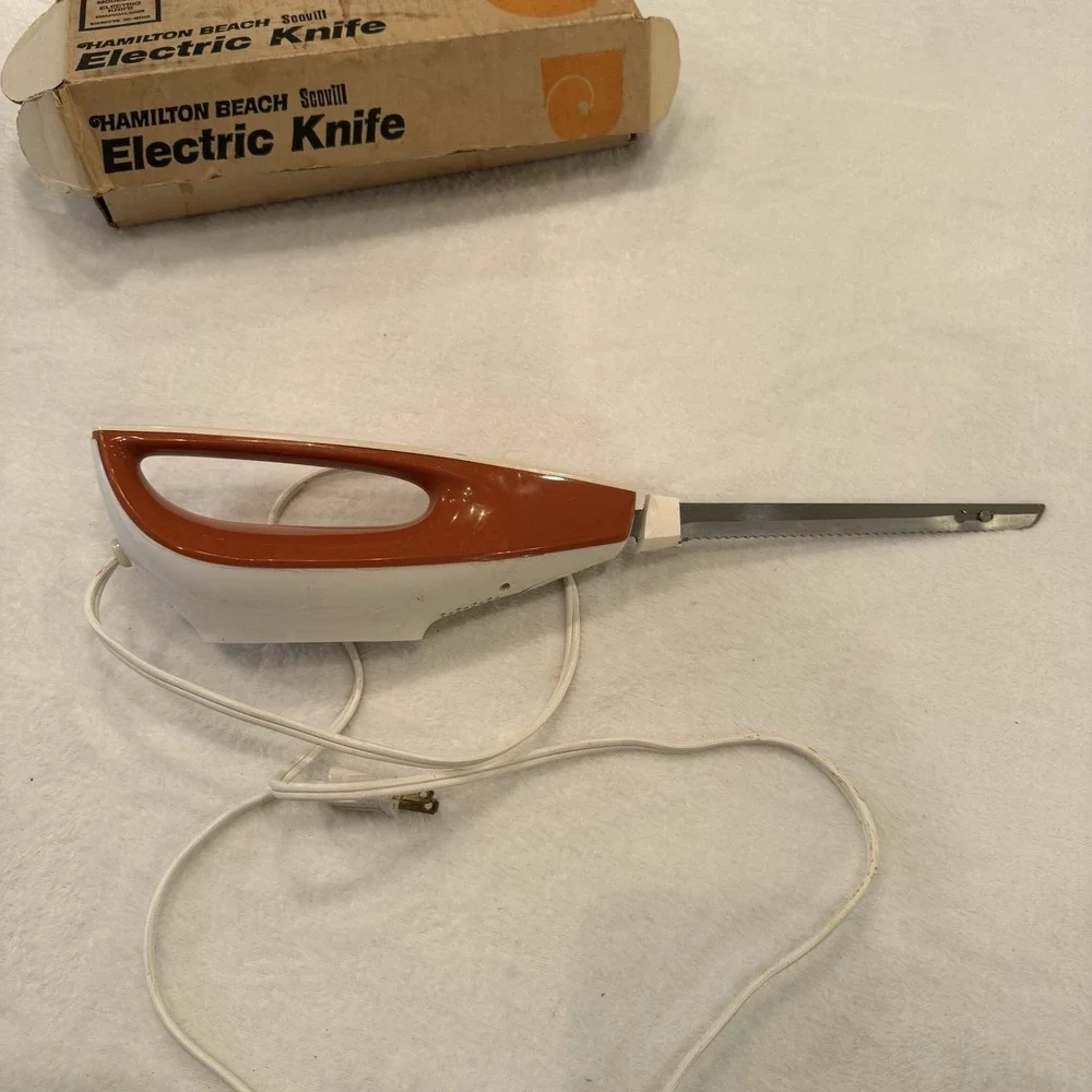 Vintage Hamilton Beach Scovill - Electric Knife - Model 279 Brick Tested Working